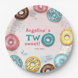 2nd birthday paper plates. ペーパープレート