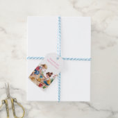 2nd Birthday Sandbox Girlパーティー ギフトタグ (より糸付き)