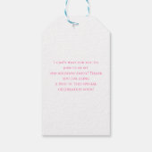 2nd Birthday Sandbox Girlパーティー ギフトタグ (裏面)