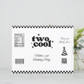 2nd Birthday Two Cool Snack Chip Bag Party Favor (スタンド正面)