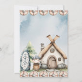 2nd Birthday Viking Themed Boy Birthday 招待状 (裏面)