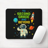 2nd Grade And Beyond Astronaut Space Boys Gamer Fi マウスパッド (マウス)