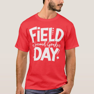2nd Grade Field Day 2025 Let The Games Begin Kids  Tシャツ