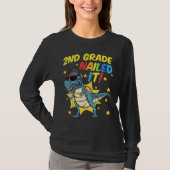 2nd Grade Graduation  Rex Dinosaur 2nd Grade Naile Tシャツ (正面)