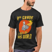 2nd Grade is Out of this World Astronaut Tシャツ (正面)