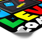 2nd Grade Level Complete Video Game Last Day Of Sc ポスター (角)