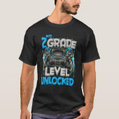 2nd Grade Level Unlocked Game On 2nd Grade Back To Tシャツ (正面)