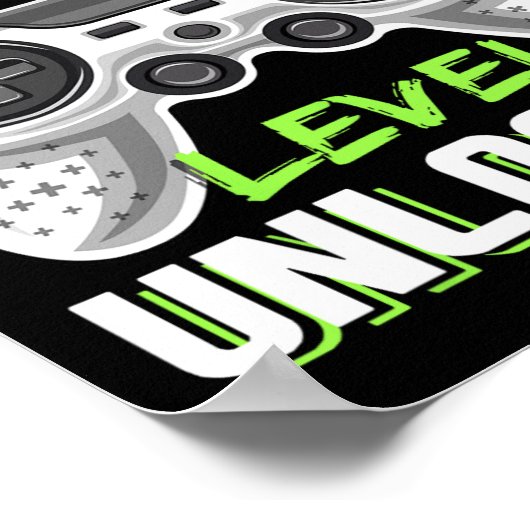 2nd Grade Level Unlocked Video Game Byck To School ポスター (角)