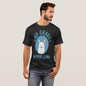 2nd Grade Llama  Teacher Student Back To School Tシャツ (正面フル)