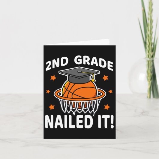 2nd Grade Nailed It Bysketbyll Player Graduation B カード (正面)