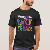 2nd Grade School Ready to Rock Second Back to Scho Tシャツ (正面)