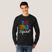 2nd Grade Squad  Second Teacher Student Team Back  Tシャツ (正面フル)