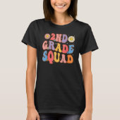 2nd Grade Squad Second Teacher Student Team Back T Tシャツ (正面)