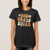 2nd Grade Squad Second Teacher Student Team Back T Tシャツ (正面)