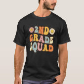 2nd Grade Squad Second Teacher Student Team Back T Tシャツ (正面)