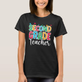 2nd Grade Teacher First Day of School Welcome Back Tシャツ (正面)