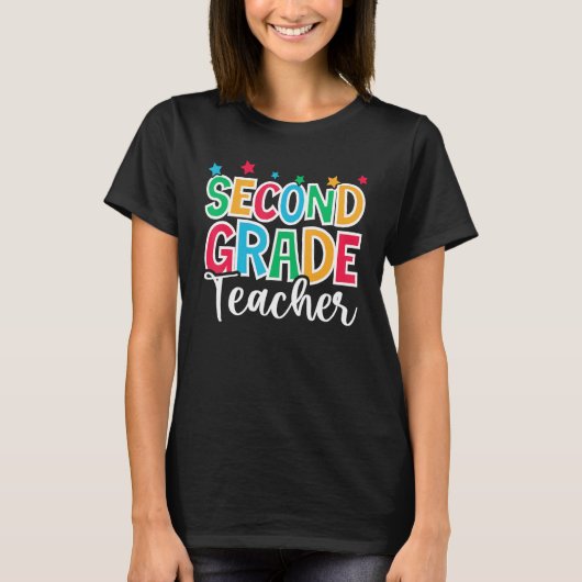 2nd Grade Teacher First Day of School Welcome Back Tシャツ (正面)