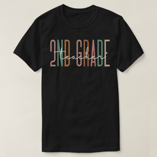 2nd Grade Teacher Second Grade Teacher Team 2nd Gr Tシャツ (デザイン正面)