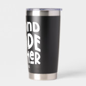 2nd Grade Teacher Simple Typography 保温保冷タンブラー (左面)