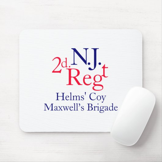 2nd New Jersey Regiment マウスパッド (マウス)