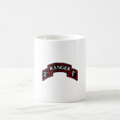 2nd Ranger Battalion - 2ème bataillon de Ranger コーヒーマグカップ (中央)