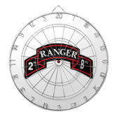 2nd Ranger Battalion - 2ème bataillon de Ranger ダーツボード (正面)
