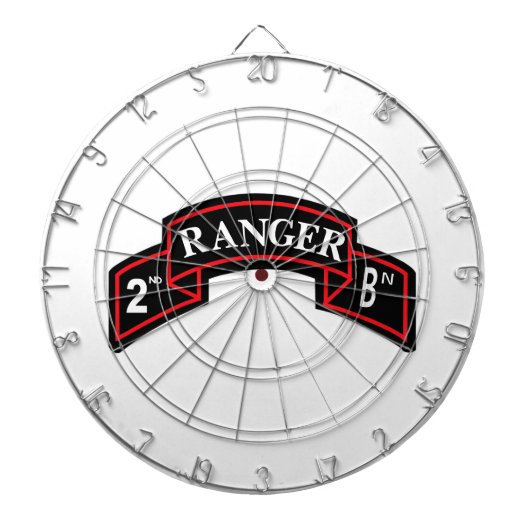 2nd Ranger Battalion - 2ème bataillon de Ranger ダーツボード (正面)