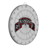 2nd Ranger Battalion - 2ème bataillon de Ranger ダーツボード (正面左)