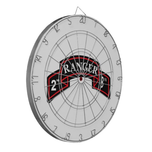 2nd Ranger Battalion - 2ème bataillon de Ranger ダーツボード (正面左)