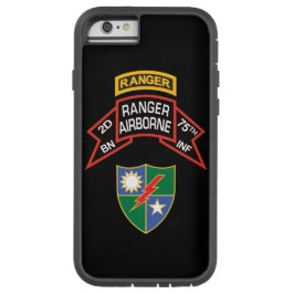 2nd Ranger BN、75th INF古いスタイルスクロールとタブ iPhone 13ケース