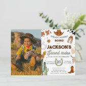 2nd Rodeo誕生日このAin't My 1st Rodeo 招待状 (スタンド正面)