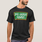 2nd Second Grade Squad Chalk Board Tシャツ (正面)