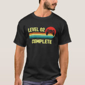 2nd Wedding Anniversary For Him Her  Level 2 Compl Tシャツ (正面)
