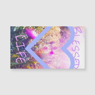 2NEWによって賛美される生命アザミのハートの磁石