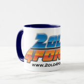 2O4Fロゴのマグ マグカップ (正面左)