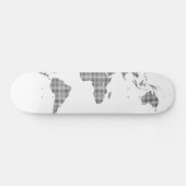 2part workdの地図(2)のスケートボード スケートボード (横)