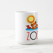 #2Personalizedベビーギフトマグ コーヒーマグカップ (中央)
