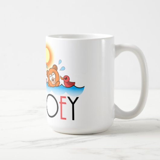 #2Personalizedベビーギフトマグ コーヒーマグカップ (右)