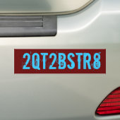 2QT2BSTR8 バンパーステッカー (車上)