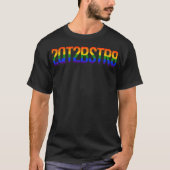 2QT2BSTR8 LGBTゲイプライド来レインボー出力(2) Tシャツ (正面)