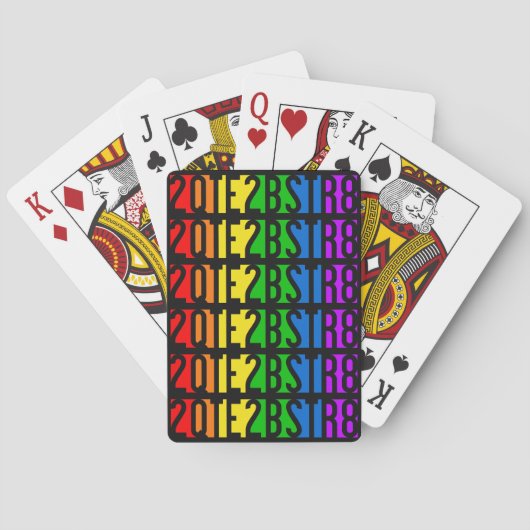 2QTE2BSTR8の遊カード トランプ (裏面)