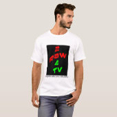 2RAW4TVティー Tシャツ (正面フル)
