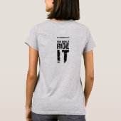 2RTWサポート乗組員のTシャツF650GS Tシャツ (裏面)