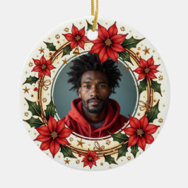 2sided Memorial Forever in Bloom セラミックオーナメント