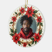 2sided Memorial Forever in Bloom セラミックオーナメント (左)