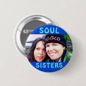 2SOUL姉妹LG PIN 缶バッジ (正面&裏面)