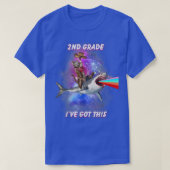 2st Grade Back to School Ive Got This Cute Cat Sha Tシャツ (デザイン正面)