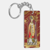 2st Thomas Becket with Sword （M 33；カラー付き） キーホルダー (正面左)