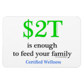 $2Tで十分 マグネット (横)