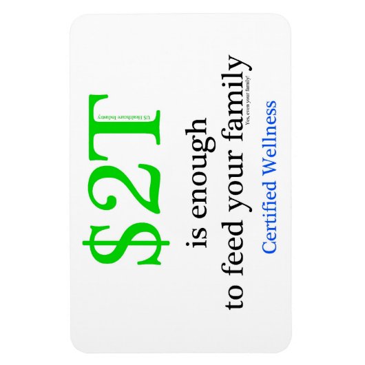 $2Tで十分 マグネット (縦)